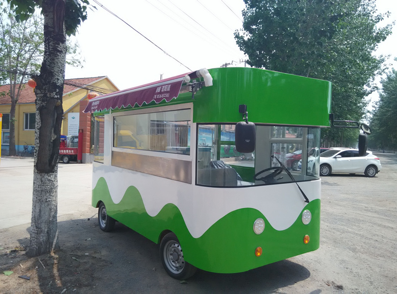 2016新款电动街景餐车